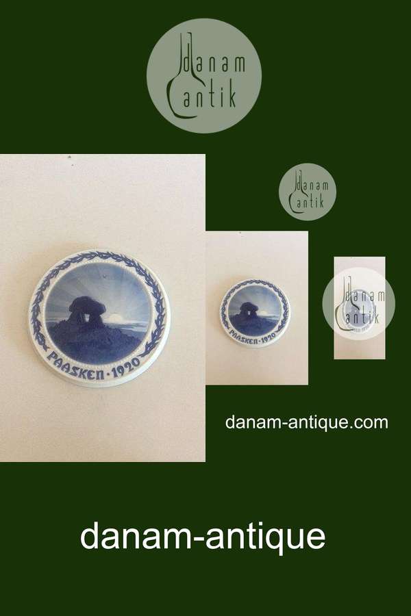 Bing & Grøndahl Påskeplatte fra 1920