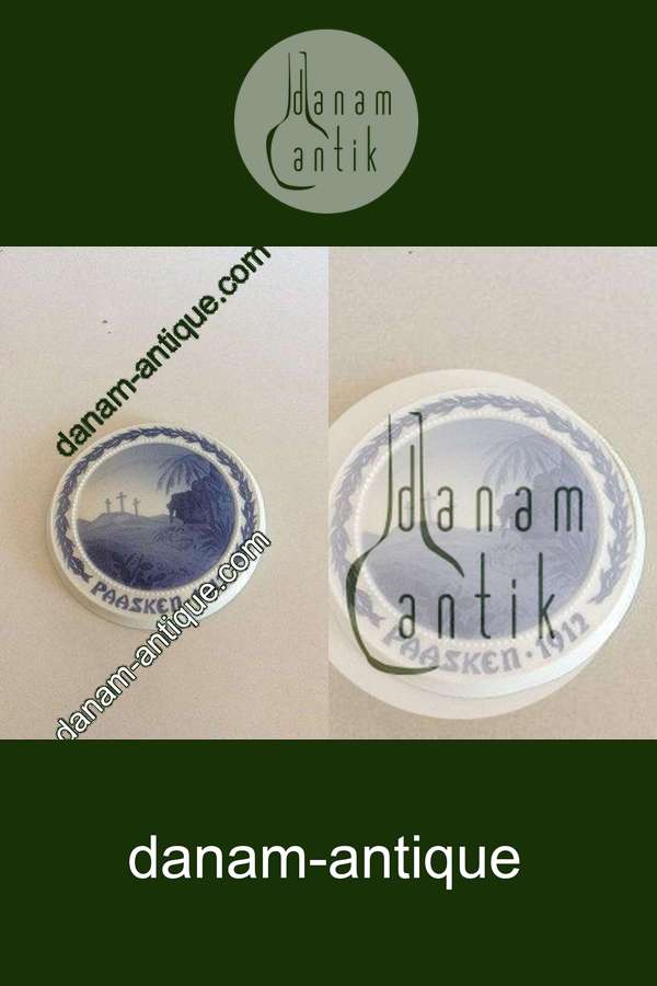 Bing & Grøndahl Påskeplatte fra 1912