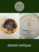 Bing and Grondahl Santa Claus Collection 1996 Plate - Santa in the Orient