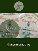 Bing og Grøndahl Santa Claus Collection 1992 Platte - Julemandens Ankomst