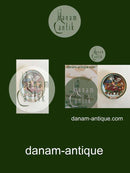 Bing og Grøndahl Santa Claus Collection 1990 Platte - Julemandens Kane