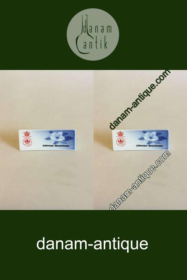 Bing & Grondahl Dealer Advertising Sign "Julerose/Snowflower"