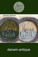 Bjørn Wiinblad Rosenthal Studio-Line Juleplatte i Glas fra 1980