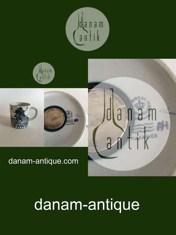 Royal Copenhagen Stort Årskrus 1974