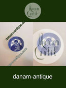 Royal Copenhagen Weihnachtsteller von 1908 mit deutscher Aufschrift "Weihnachten"