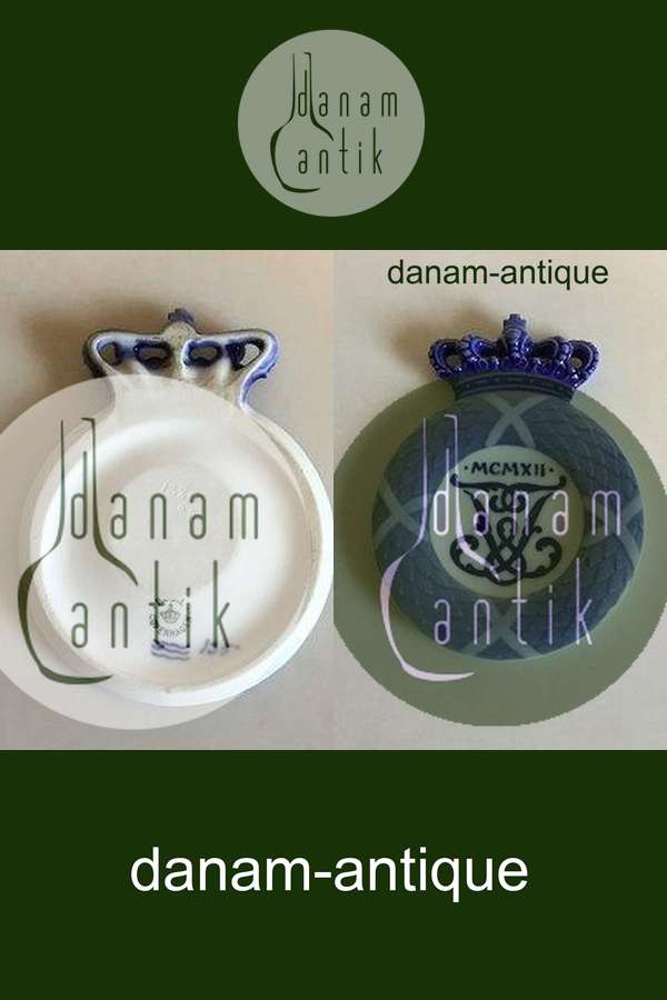 Royal Copenhagen Mindeplatte fra 1912 RC-CM138