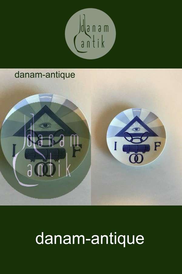 Royal Copenhagen Mindeplatte fra 1899 RC-CM33