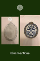 Royal Copenhagen Mindeplatte fra 1898 RC-CM017A med guld