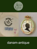 ロイヤルコペンハーゲン シルエットフローラダニカ ロイヤルティプレート クイーンルイーズ No RC-S2