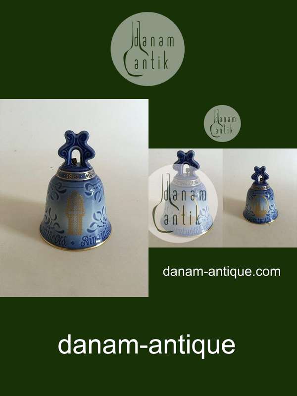 Bing & Grøndahl Stor Juleklokke fra 1981