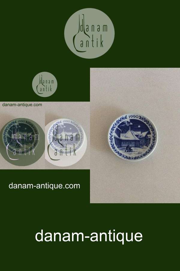 Royal Copenhagen Juleplaquette 1990