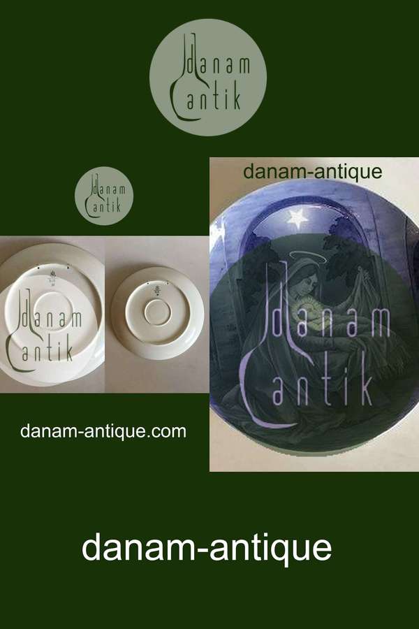 Bing & Grøndahl Stor juleplatte 1910 BG-L1910