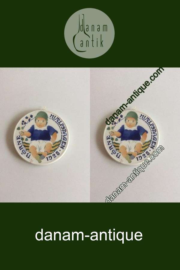 Aluminia Børnehjælps Platte 1928