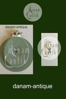 Royal Copenhagen Flora Danica Silhouette Platte Kong George of Grækenland No RC-S5