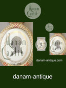 ロイヤルコペンハーゲン フローラダニカ シルエットプレート キングフレデリク8世 No RC-S4