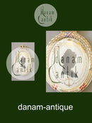 Royal Copenhagen Flora Danica Silhouette Platte Prinsesse Marie No RC-S3