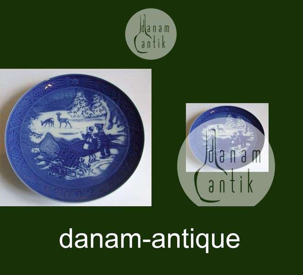 ロイヤルコペンハーゲン クリスマスプレート 2002