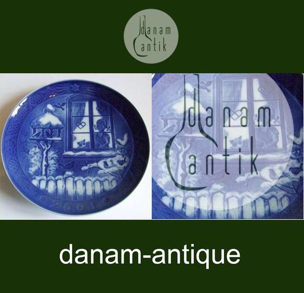 Royal Copenhagen Juleplatte fra 2001