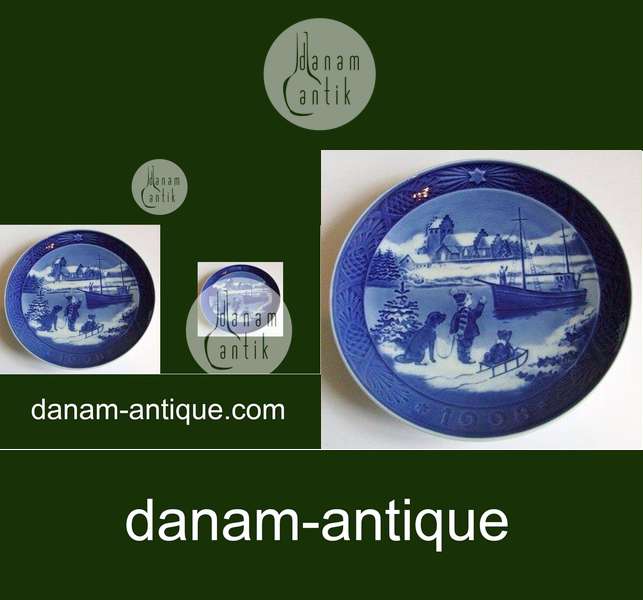 Royal Copenhagen Kgl Juleplatte 1998