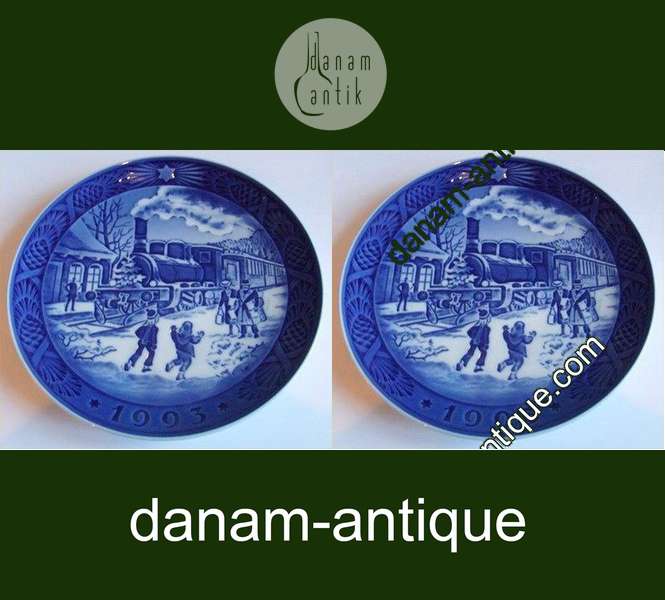 Royal Copenhagen Kgl Juleplatte 1993