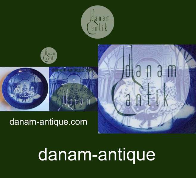 Royal Copenhagen Kgl Juleplatte 1990
