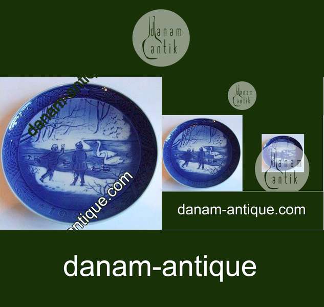 Royal Copenhagen Kgl Juleplatte 1987