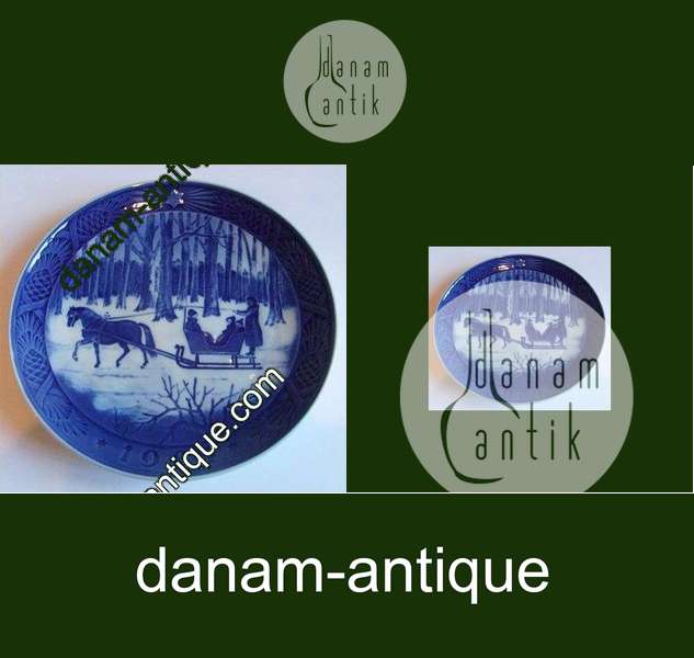 Royal Copenhagen Kgl Juleplatte 1984