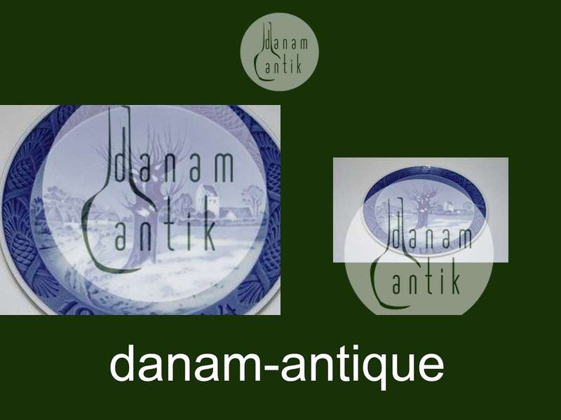 Royal Copenhagen Kgl Juleplatte 1944