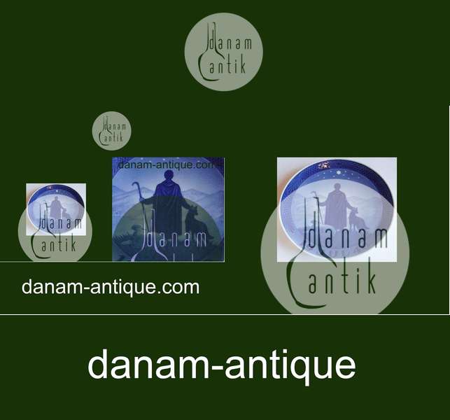 Royal Copenhagen Kgl Juleplatte 1940