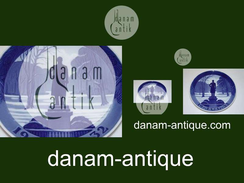 Royal Copenhagen Kgl. Juleplatte 1932