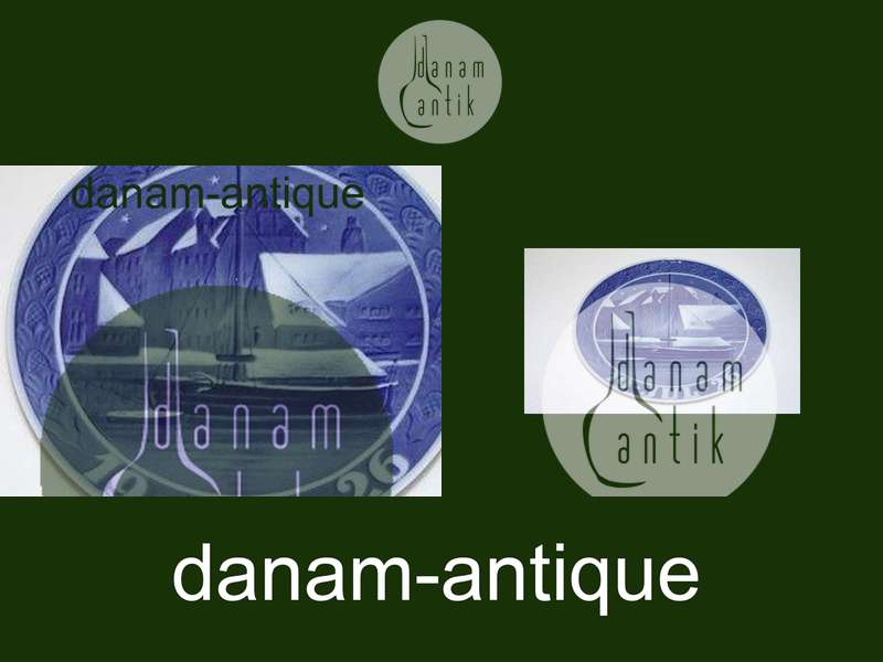 Royal Copenhagen Kgl. Juleplatte 1926