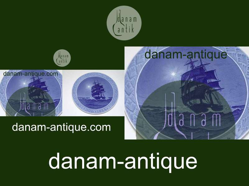 Royal Copenhagen Kgl Juleplatte 1924