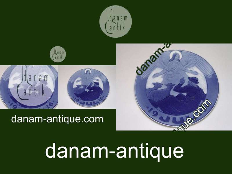 Royal Copenhagen Kgl Juleplatte 1916