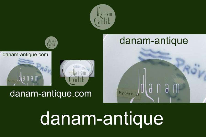 Royal Copenhagen Juleplatte 1910 Prøve Platte