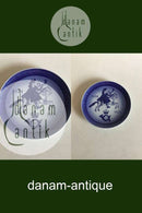 Royal Copenhagen Platte for Danmarks Post og Telegraf-væsens 350-års jubilæum