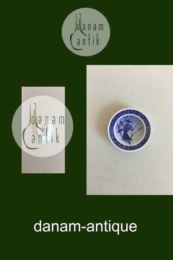 Royal Copenhagen Mindeplatte / Juleplatte Glædelig Jul fra Dalgas