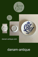 Royal Copenhagen / Bing / Grondahl Commemorative Plate for Prins Christian and Alexandrine Wedding in 1898