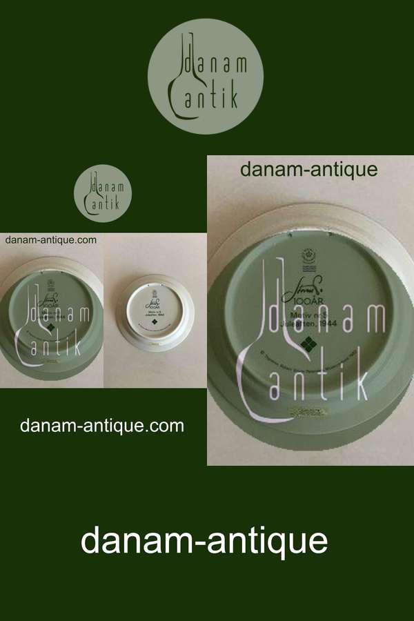 Royal Copenhagen Storm P Jubilæums Platte no. 5