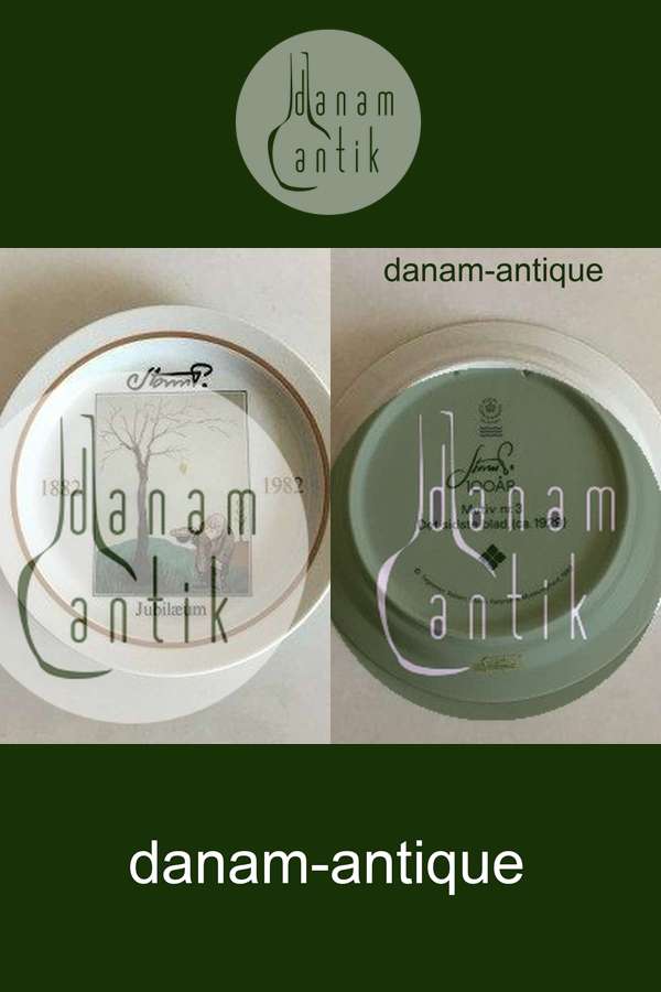 Royal Copenhagen Storm P Jubilæums Platte no. 3