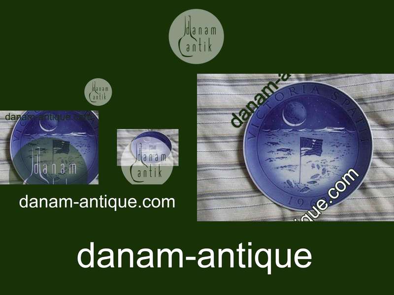 Royal Copenhagen Mindeplatte fra 1969 RC-CM324