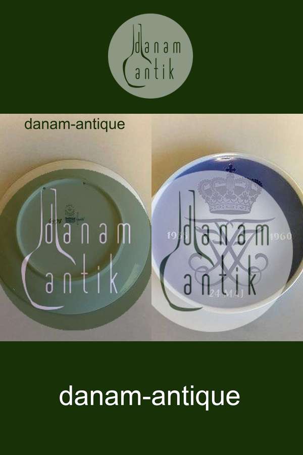 Royal Copenhagen Mindeplatte fra 1960 RC-CM308