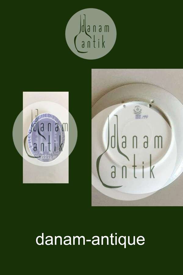 Royal Copenhagen Mindeplatte fra 1927 RC-CM261