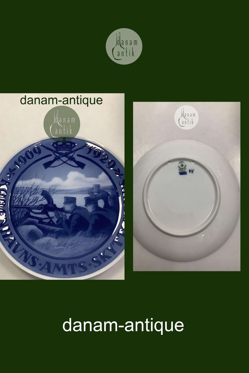 Royal Copenhagen Mindeplatte fra 1929 No RC-CM258