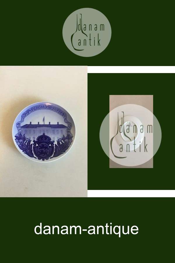 Royal Copenhagen Mindeplatte fra 1928 RC-CM252