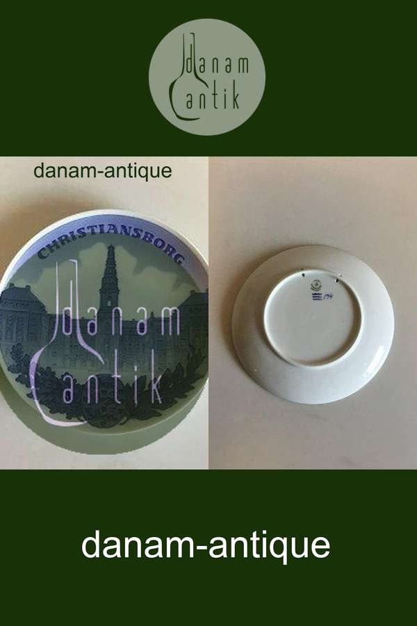 Royal Copenhagen Mindeplatte fra 1928 RC-CM250