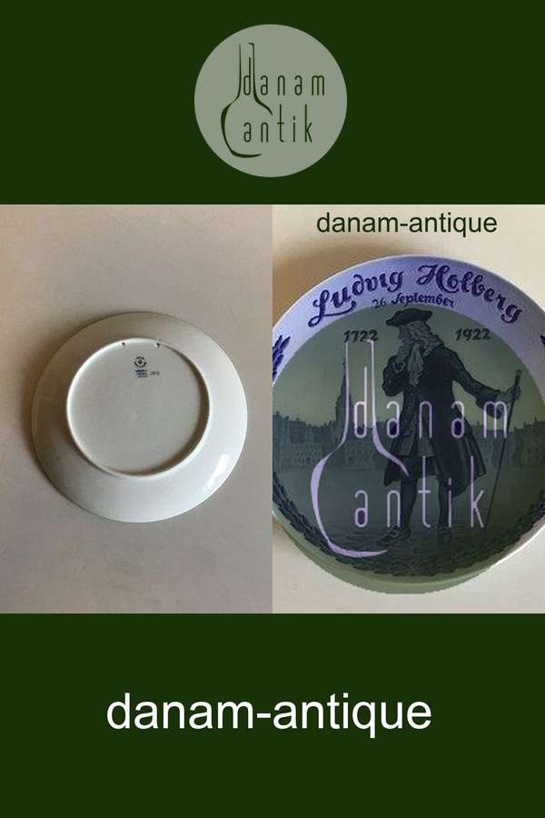 Royal Copenhagen Mindeplatte fra 1922 RC-CM209