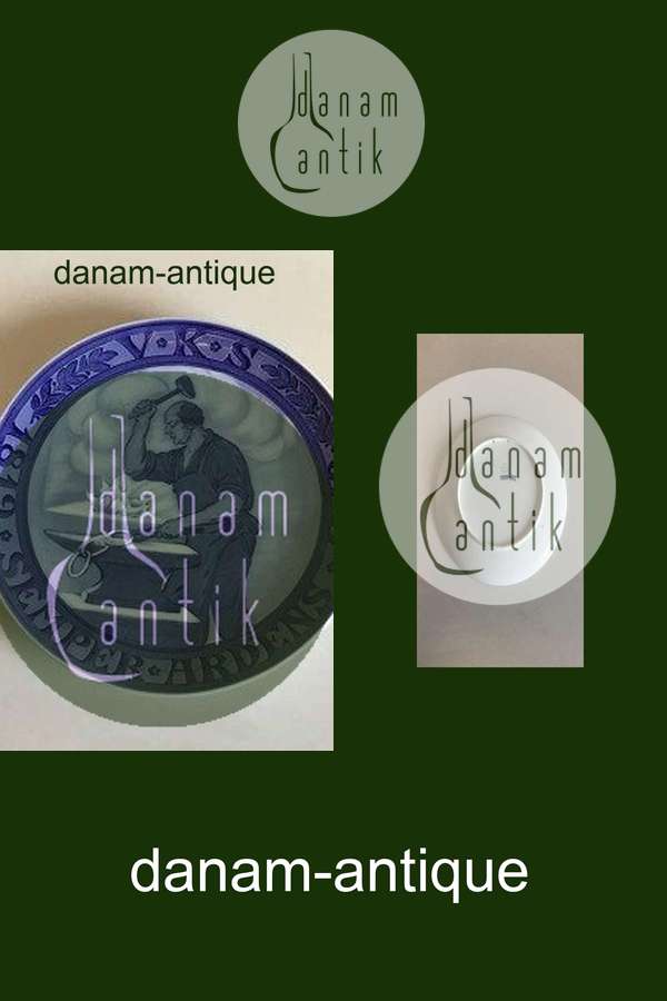 Royal Copenhagen Mindeplatte fra 1919 RC-CM189