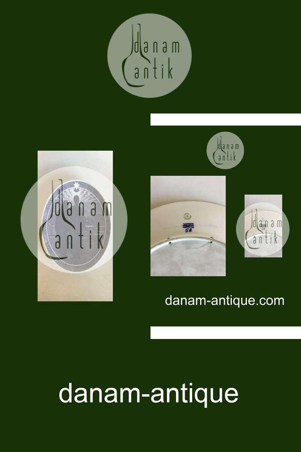 Royal Copenhagen Mindeplatte fra 1918 RC-CM178 Stor Juleplatte fra 1918