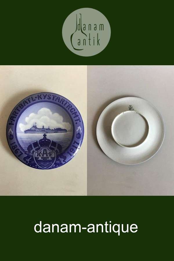 Royal Copenhagen Mindeplatte fra 1917 RC-CM171