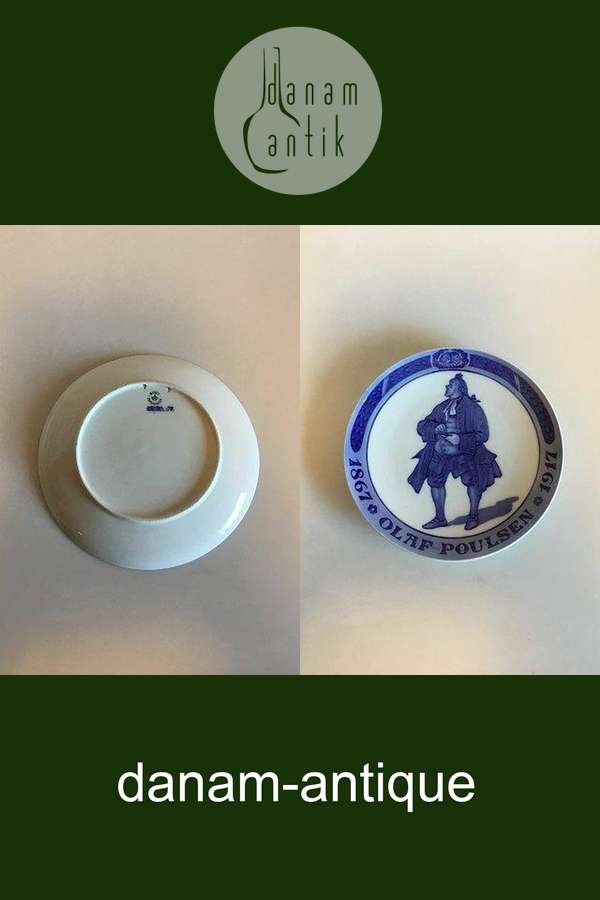 Royal Copenhagen Mindeplatte fra 1917 RC-CM170